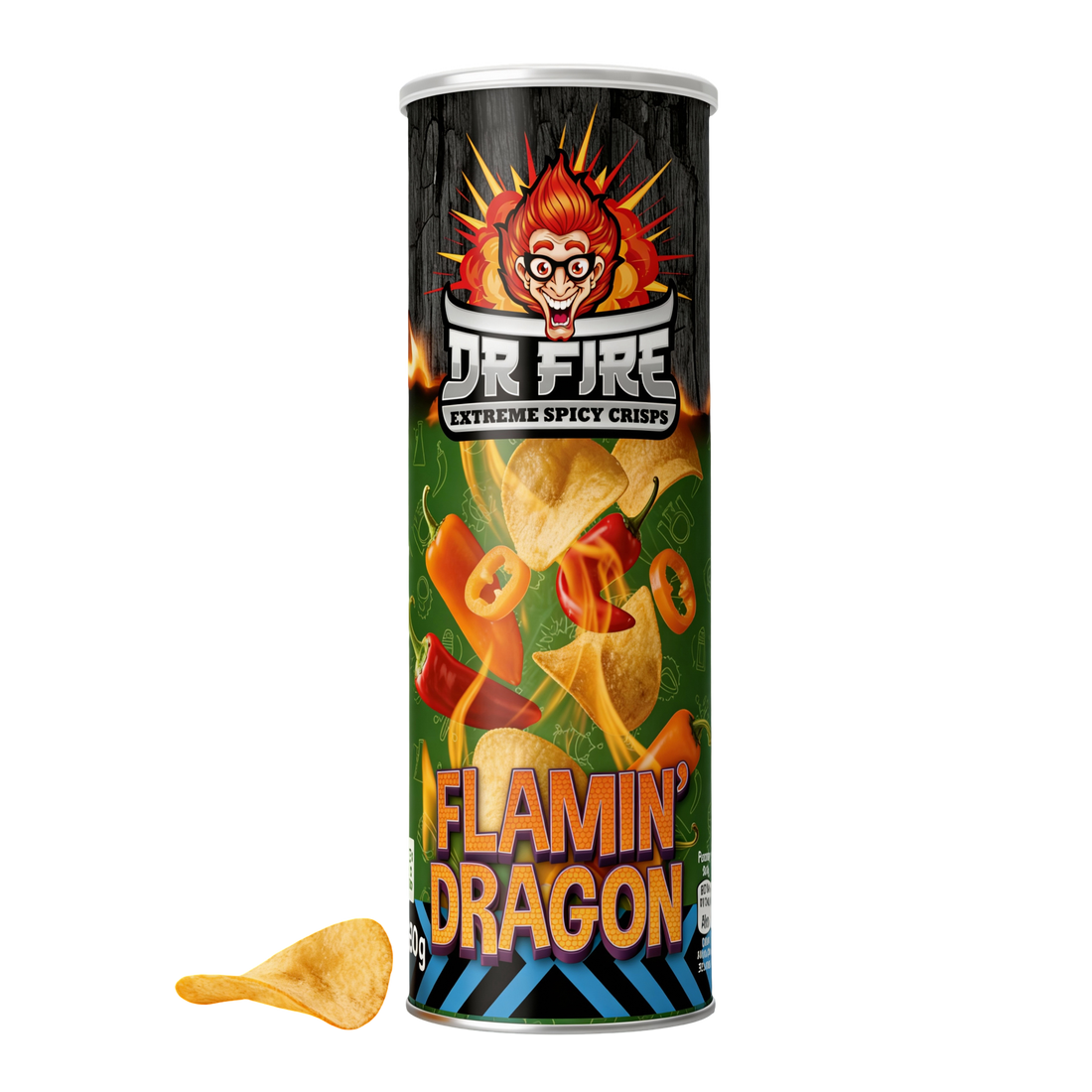 Dr. Fire Crisps Płonący Smok 80 g