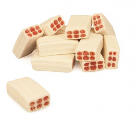 KR White Strawberry Bricks 250 g