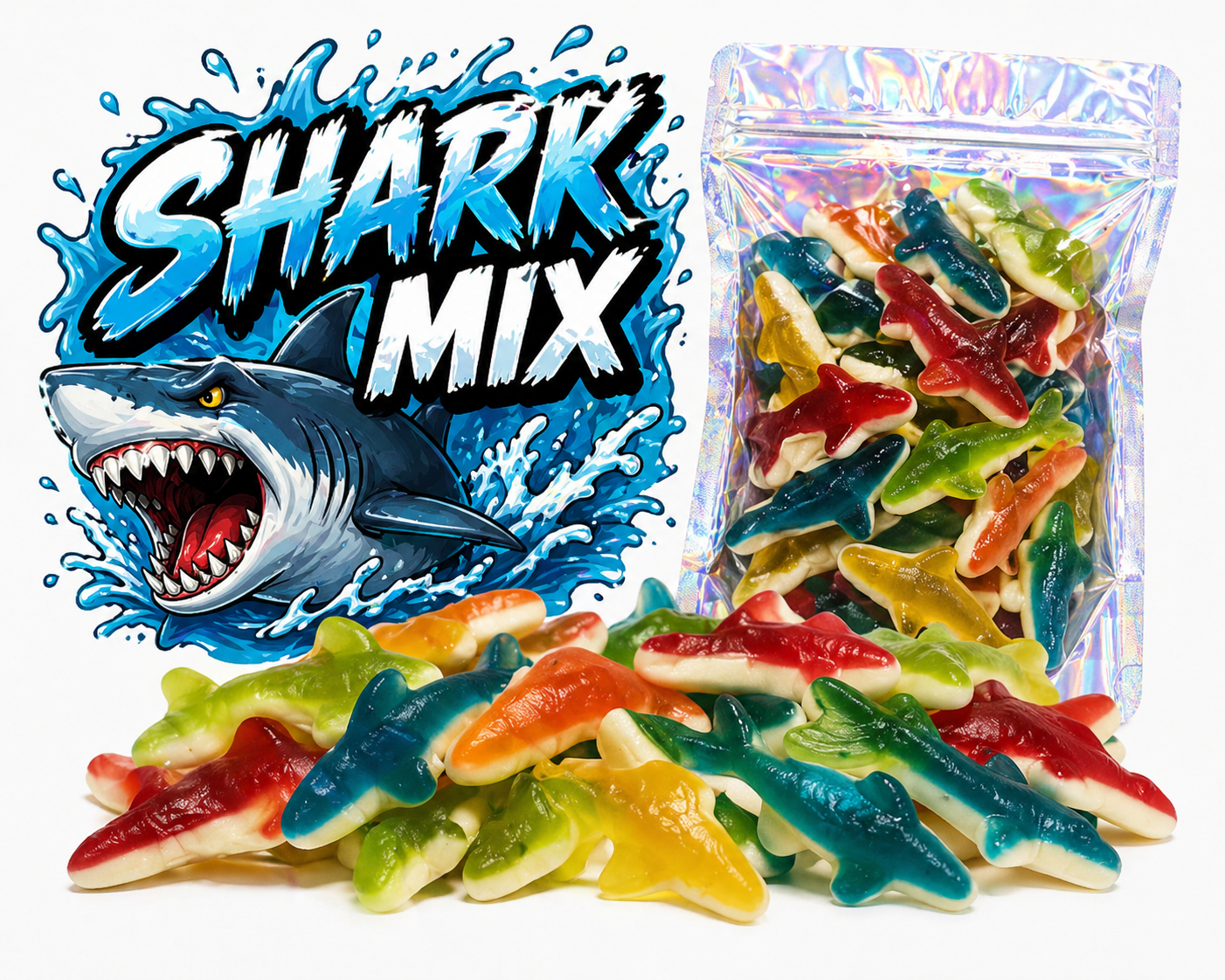 Słodki Mix Rekinów