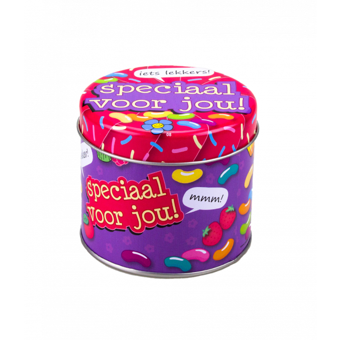 Filled sweet tins - Just for you and 250 grams