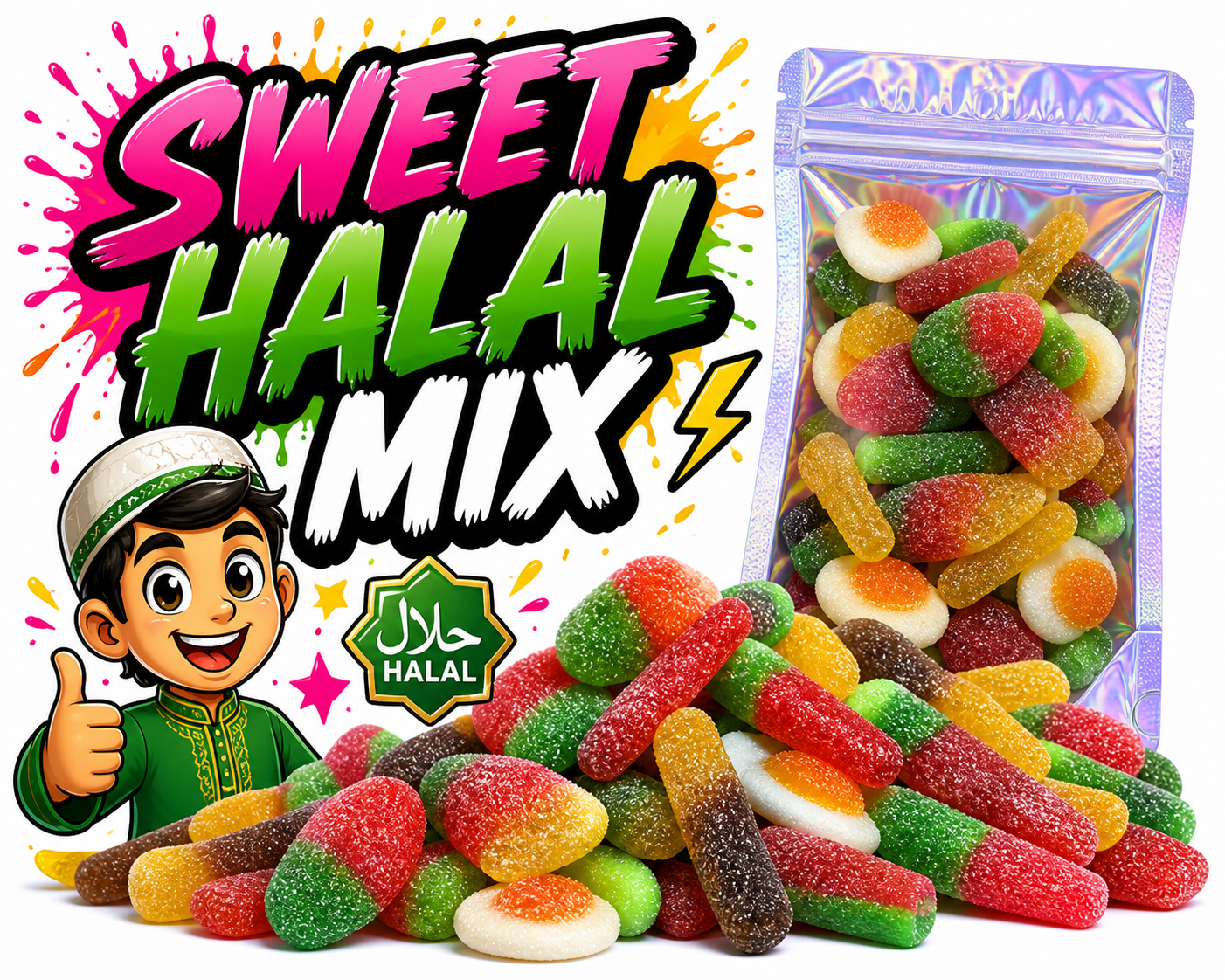 Słodki Halal Mix