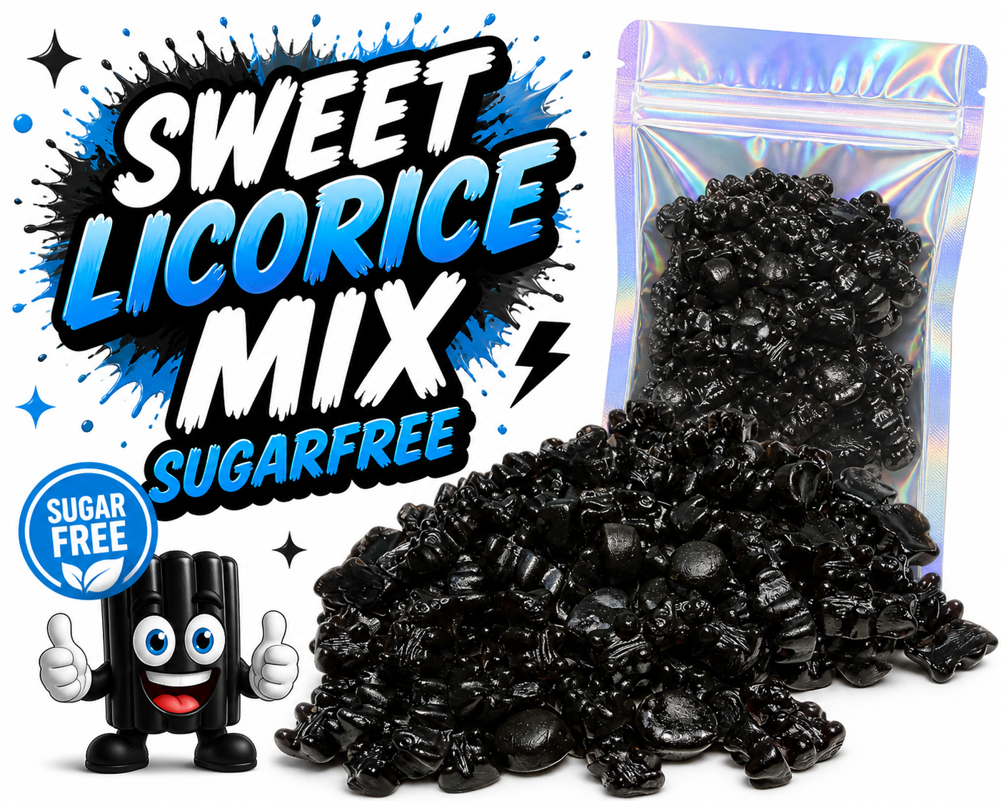 Mix słodkiej lukrecji bez cukru