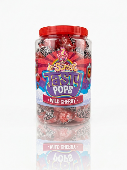 Dr. Sweet Tasty Pop Dzika Wiśnia 70 sztuk