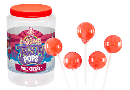 Dr. Sweet Tasty Pop Dzika Wiśnia 70 sztuk