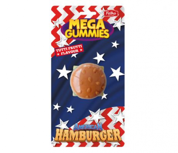 Mega Gummies Amerykański hamburger 120 g