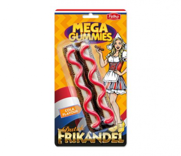 Mega Gummies holenderska frikandela 120 g