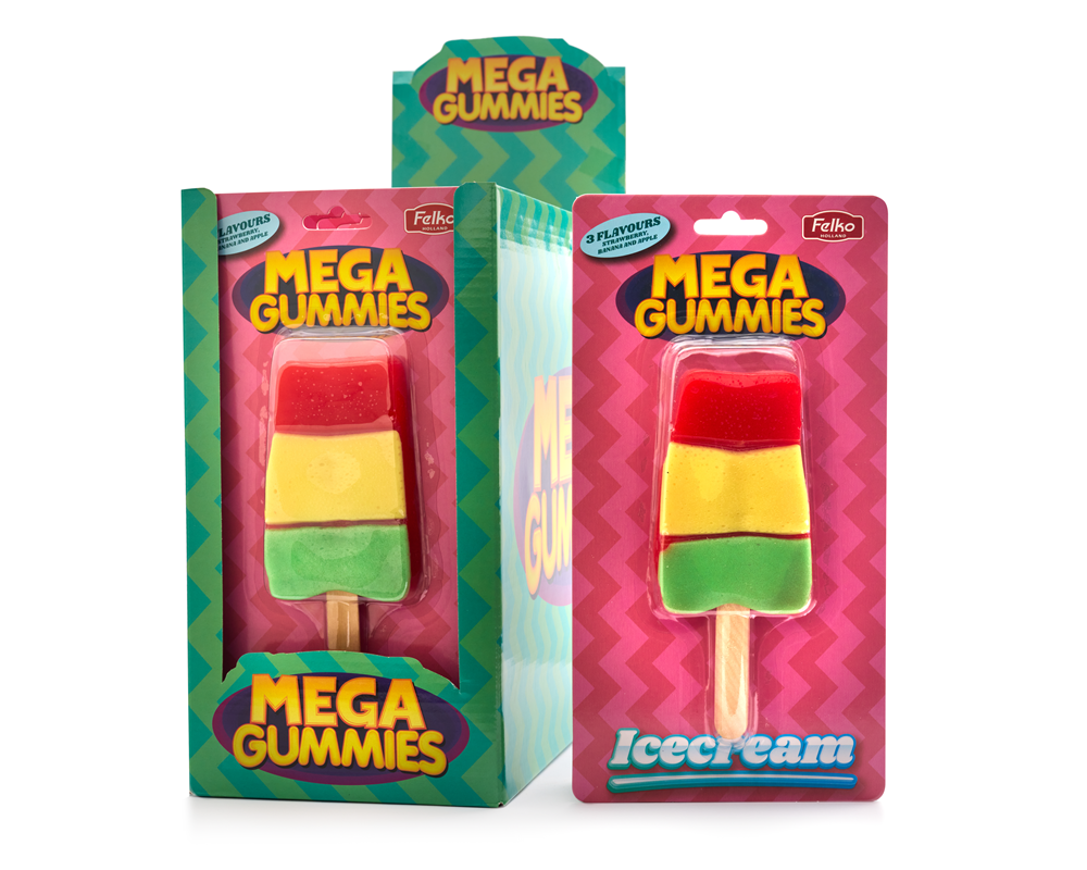 Mega Gummies Lody 120 g