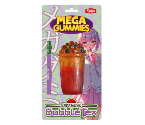 Mega Gummies Japońskie bubble tea 120 g