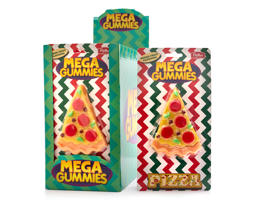 Mega Gummies Kawałek pizzy 120 g