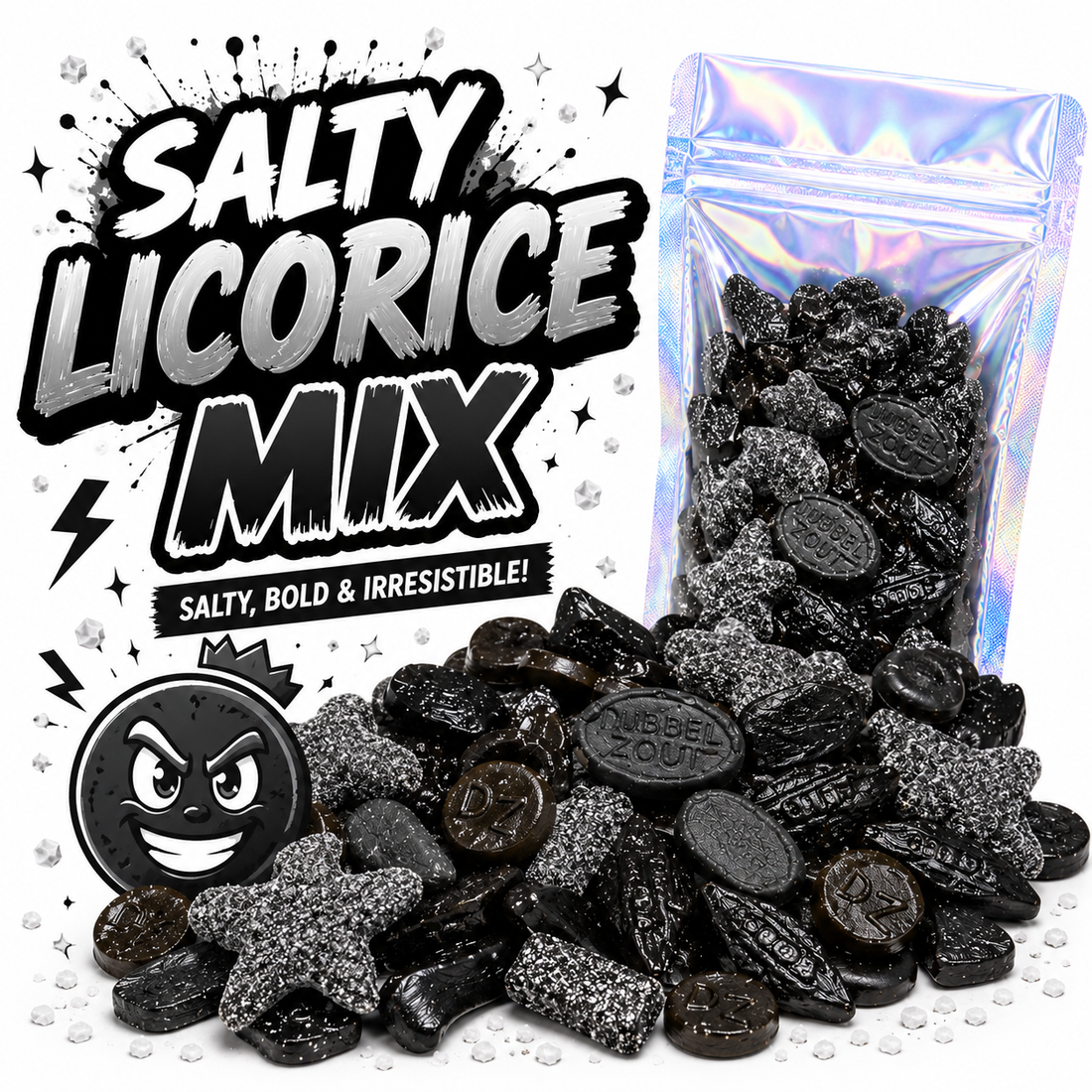 Mix słonej lukrecji