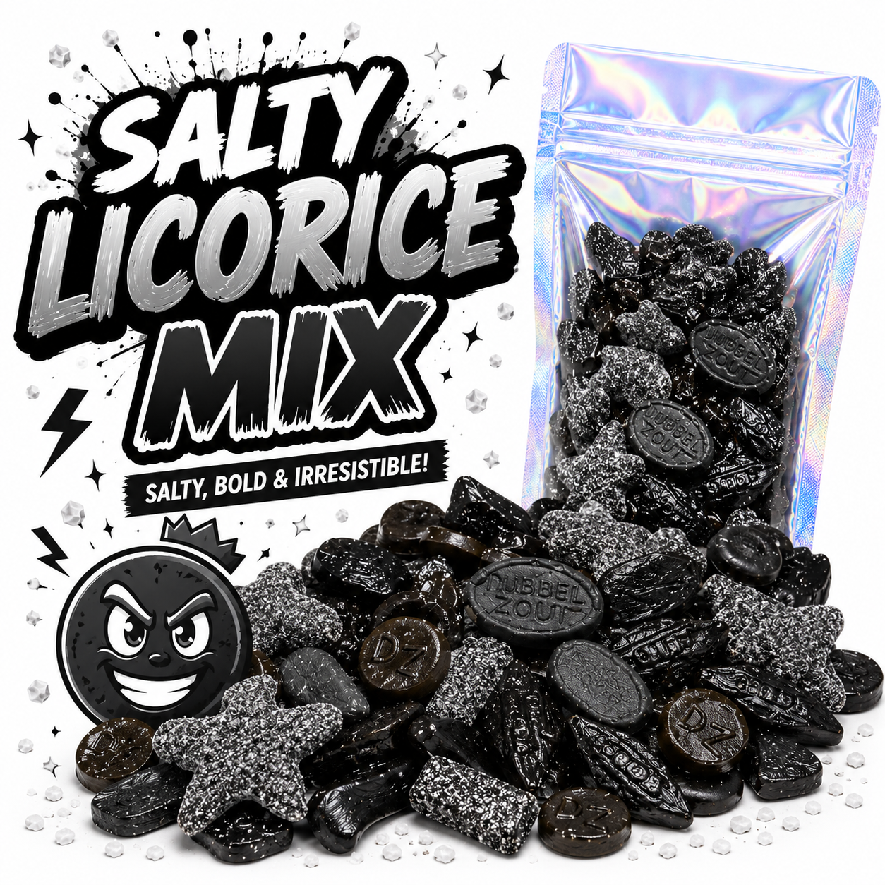 Mix słonej lukrecji
