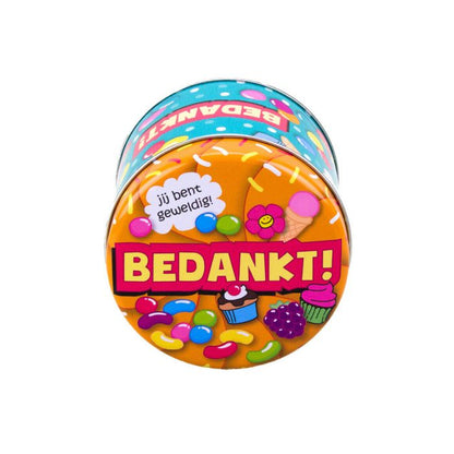 Wypełnione puszeczki ze słodyczami – Dziękuję – 250 g