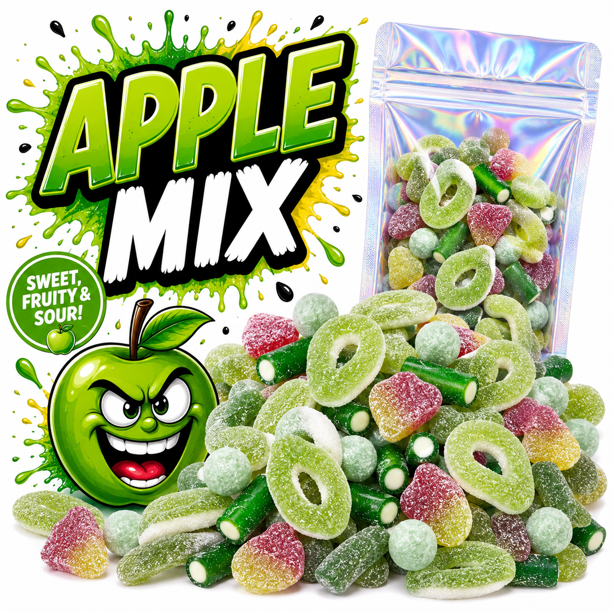 Mix słodko-kwaśnych jabłek