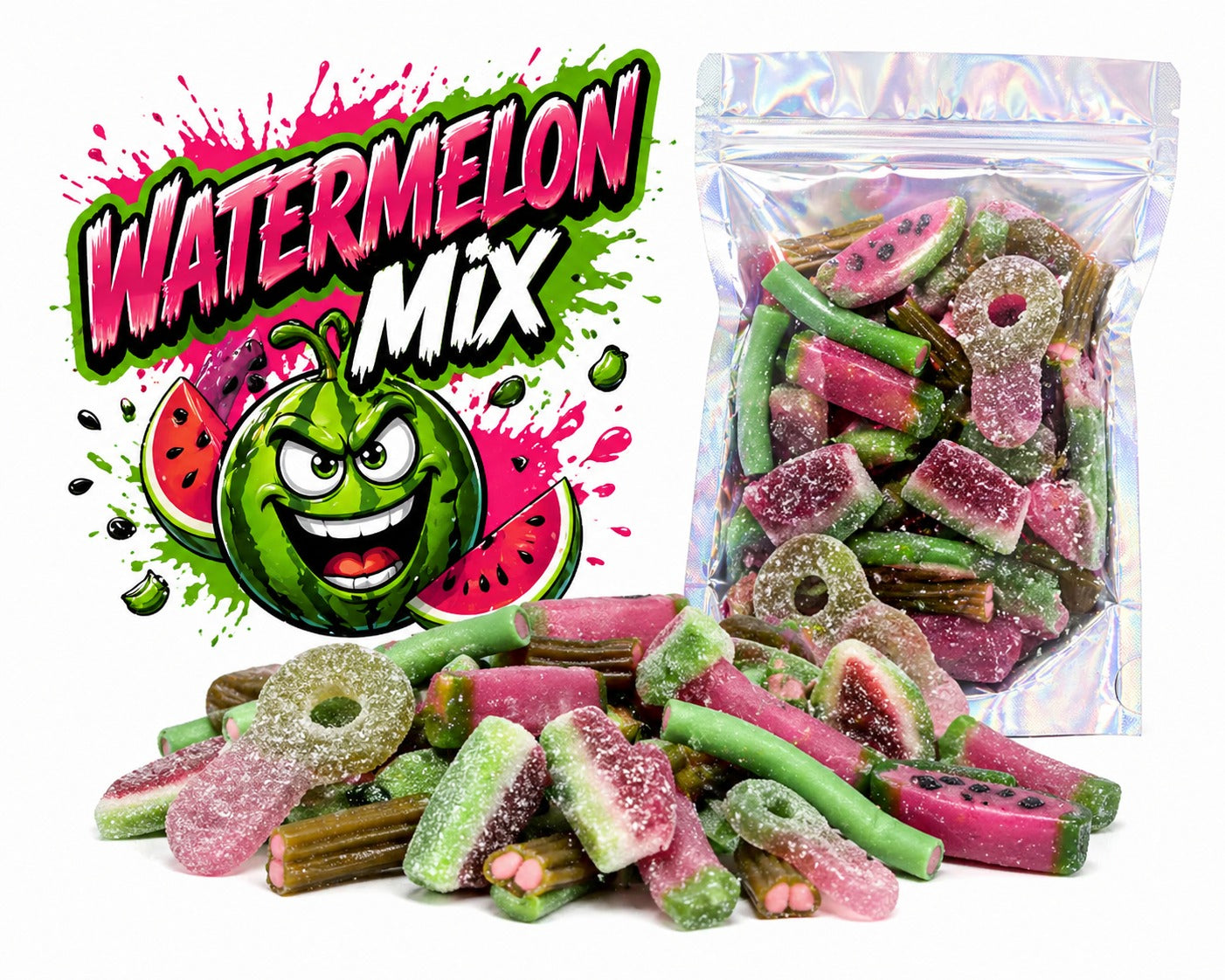 Słodko-kwaśny Mix arbuzowy