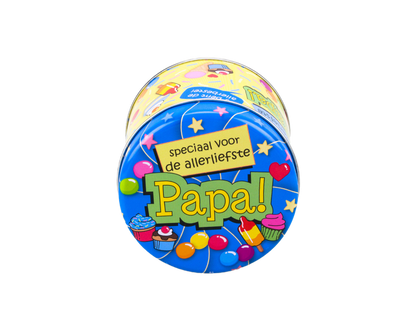 Wypełnione puszeczki ze słodyczami – Tata – 250 g