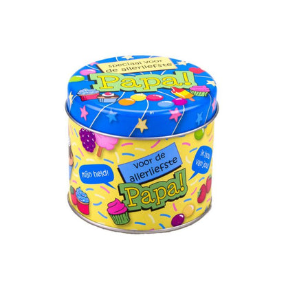 Wypełnione puszeczki ze słodyczami – Tata – 250 g