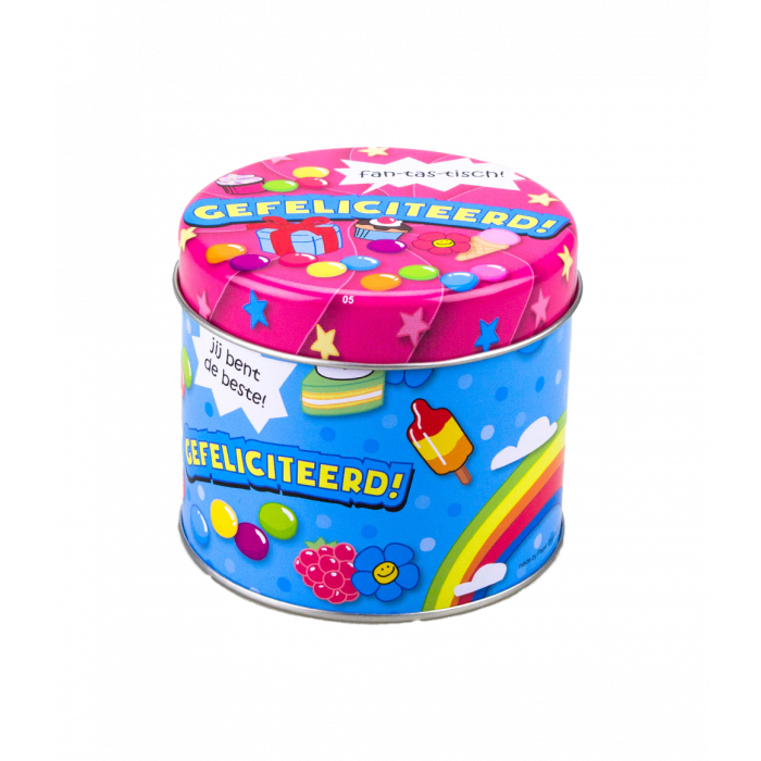 Wypełnione puszeczki ze słodyczami – Gratulacje – 250 g