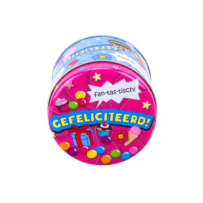 Wypełnione puszeczki ze słodyczami – Gratulacje – 250 g